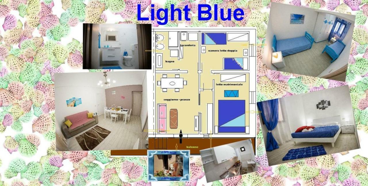 Light Blue Apartman Balestrate Kültér fotó